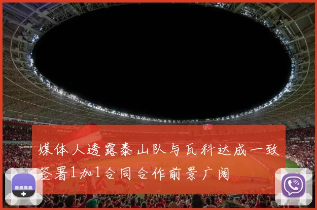 媒体人透露泰山队与瓦科达成一致签署1加1合同合作前景广阔